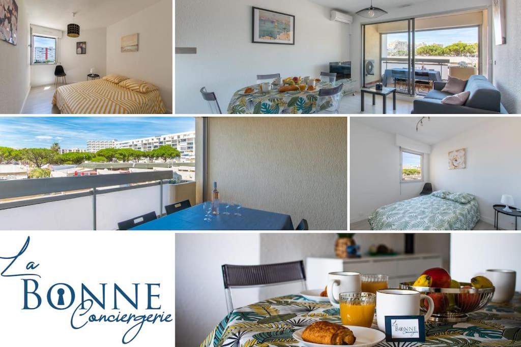 Le Nautilus Proche Plage Clim Parking Prive Wifi Proche Montpellier Carnon-Plage Bagian luar foto